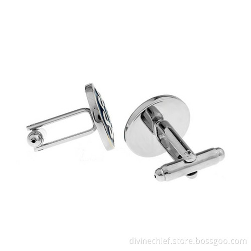 Facory Supply Metal Cufflinks For Man's Suit Shirt